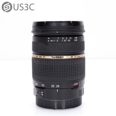 【US3C-台南店】【一元起標】Tamron SP AF 28-75mm F2.8 XR Di IF Macro A09 適用Canon 二手單眼鏡頭