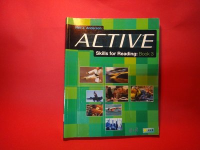 【愛悅二手書坊 07-08】Active Skills for Reading: Book 3 (劃記)