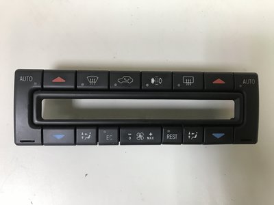 W210 W140 冷氣面版 按鍵 開關 面板 (恆溫用) 冷氣控制面板 冷氣開關面板 冷氣電腦面板 (日本外匯)