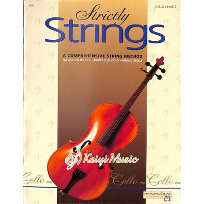 Kaiyi Music 【Kaiyi Music】Strictly Strings cello book 2