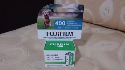 135 fujifilm 400 35mm相機底片 135彩色底片(單捲包)