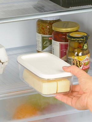 “正品”日本進口 黃油盒 牛油盒 奶酪切割器 芝士保存收納盒 黃油保鮮盒