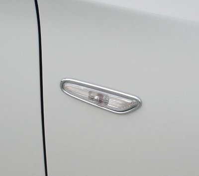 圓夢工廠 BMW 3 E90 328 330 335 340 M3 2008~12 改裝 鍍鉻 側燈框 方向燈框 飾貼