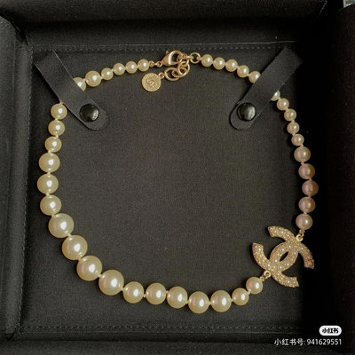 【現貨】Chanel香奈兒一百周年紀念款珍珠項鍊百年紀念珍珠