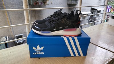 全新adidas 愛迪達   三葉草 NMD_V3 黑紅藍 GX3378