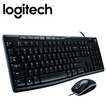電腦天堂】Logitech 羅技 MK200 有線鍵盤滑鼠組 / USB介面 另開賣場下標 客訂產品請詢問貨況