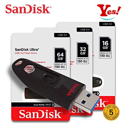 【Yes！公司貨】SanDisk Ultra CZ CZ48 16GB 16G USB3.0 USB 隨身碟