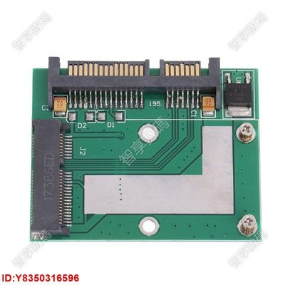 【熱銷】迷你PCI-E mSATA SSD轉2.5“ SATA 6.0 GPS適配器轉換器卡模塊板