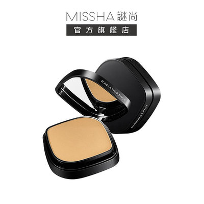 【MISSHA】天使光輕透零瑕粉餅SPF27/PA++｜9.5g韓國彩妝粉底持久不脫妝珍珠光感輕盈柔滑韓系 C1-2【夏沫美妝甄選】