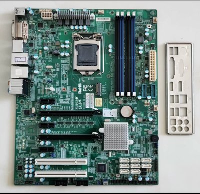 現貨超微X11SAE X11SAE-F工控機伺服器主板C236IC 芯片E3 V5/V6 M.2