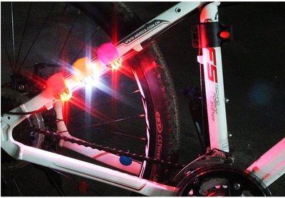【百貨商城】 車燈 自行車燈 腳踏車燈 LED 警示燈 安全