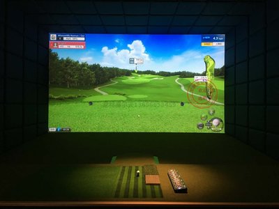 特賣-T-up體太福模擬器浙江上海代理全新原裝進口室內模擬高爾夫