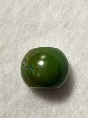 西藏老綠松石圓珠5