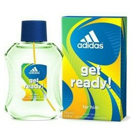 Adidas 愛迪達 Get Ready 預備森巴男性淡香水/1瓶/100ml-公司正貨