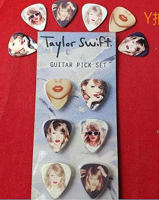 歡樂購～泰勒·斯威夫特 Taylor Swift 6片?吉他原版撥片