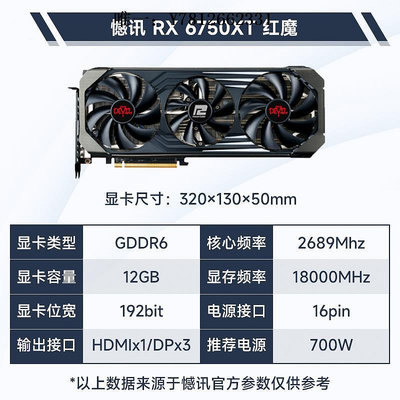 電腦零件鄰家小妹 全新正品AMD顯卡 RX6500/RX6600/RX6650/RX6750筆電配件