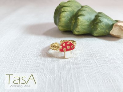 TasA Accessory shop-泰國設計品牌Try me 森林蘑菇戒指