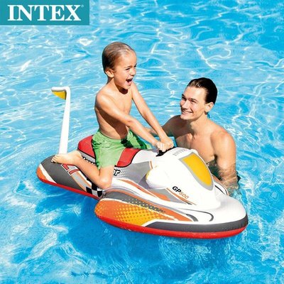 佳佳玩具 --- INTEX  57520飛艇座騎 飛機坐艇 水上摩托車 快艇泳圈 兒童泳圈 兒童坐圈【YF18462】