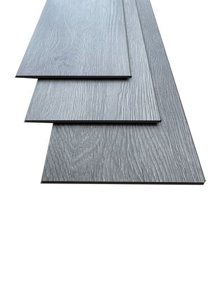 SPC石塑鎖扣木地板加厚靜音地暖石晶卡扣式防水耐磨塑膠地板翻新~特價