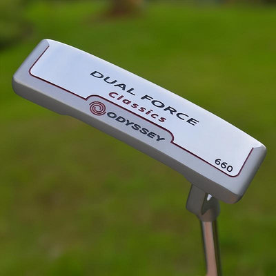 高爾夫球桿 清貨特價Odyssey DUAL FORCE高爾夫推桿高爾夫球桿一字推桿