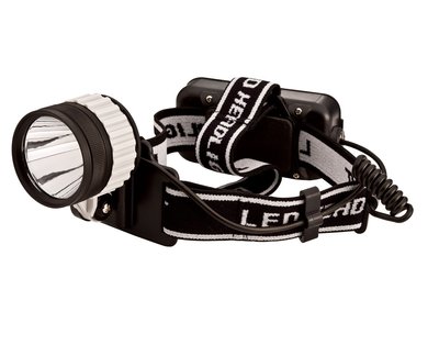 【花蓮源利】 尚光牌 8W 高亮度LED鋰電池充電頭燈 工程帽專用 工作燈 手電筒 SK-899A