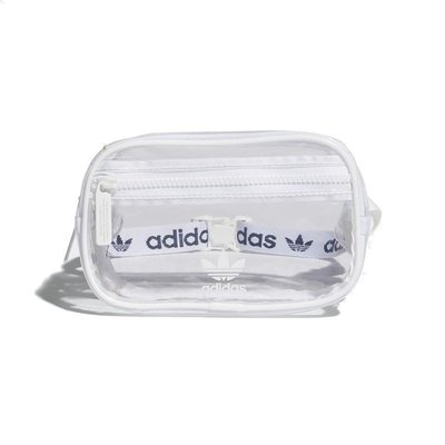 【A-KAY0】ADIDAS CLEAR WAIST PACK WHITE 腰包 透明白【CL5284】