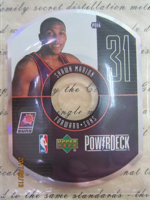 新賣家~98/99~POWER DECK~Shawn Marion~光碟卡~可讀~30 1元起標
