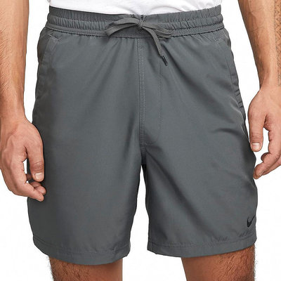 Nike Dri-FIT Form 男款 多功能短褲 7吋短褲 訓練短褲 吸濕排汗 單層無內裡 DV9858-084 灰色