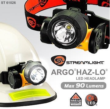 【LED Lifeway】Streamlight ARGO HAZ-LO LED 頭燈 (3*AAA)