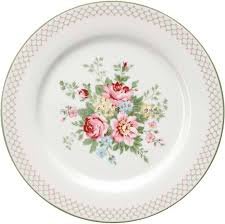 greengate Teacup Aurelia White dinner plate