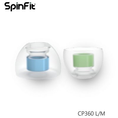 【愷威電子】 高雄耳機專賣 SpinFit CP360 真無線專用 可動式矽膠耳塞(L/M) (公司貨)