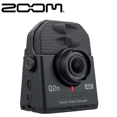 ZOOM  Q2N-4K 數位 錄影機