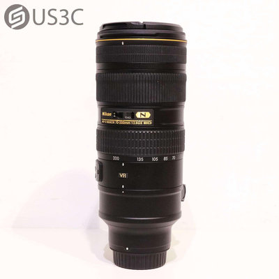 【US3C-青海店】Nikon AF-S NIKKOR 70-200mm F2.8 G ED VR II 大光圈 3.5級防震 全片幅 遠攝變焦 二手鏡頭