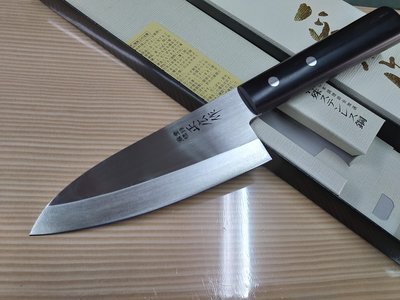日本-正廣作 左刃(150m/m)日式魚刀 不銹