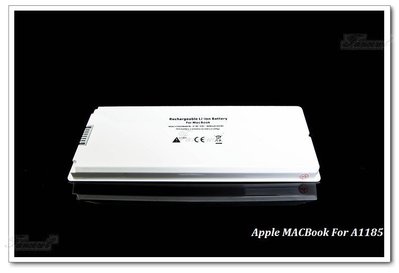 全新Apple MacBook for A1185 / A1181 /MB402 /MB403 小白筆電高容量進口電池