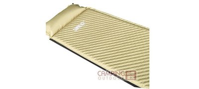 【山野賣客】野樂 Camping Ace 5cm波浪紋自動充氣睡墊 防滑處理布料 ARC-224W