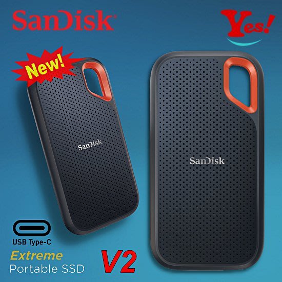 【Yes❗️公司貨】SanDisk Extreme Protable V2 SSD Type-C