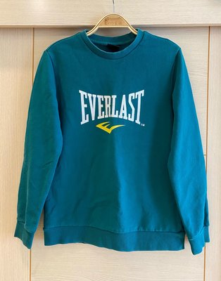 美國品牌 正品 EVERLAST 圓領長袖大學t上衣（女）