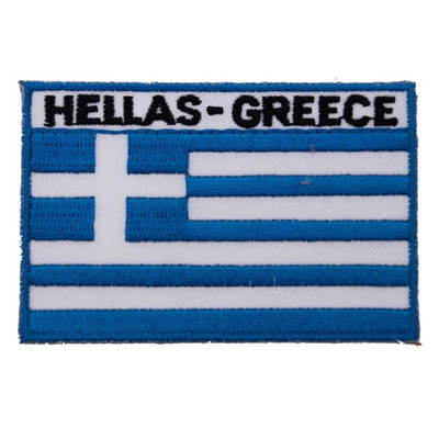 【A-ONE】希臘 Flag Patch布標貼紙 布藝布貼 刺繡立體繡貼 電繡背包貼 燙布貼紙