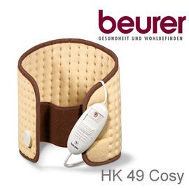 德國博依 beurer 腰部專用型熱敷墊 HK49 Cosy 加贈 FM16 足部按摩寶寶  經濟部標檢局合格認證
