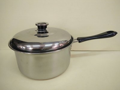 430(18-0)不鏽鋼單把湯鍋20cm附蓋