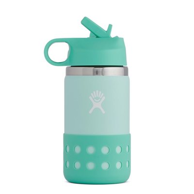 【Hydro Flask】特 12oz 355ml 伊甸園綠 吸管蓋兒童寬口保溫鋼瓶 吸管水瓶不鏽鋼保溫保冰瓶保冷保溫瓶