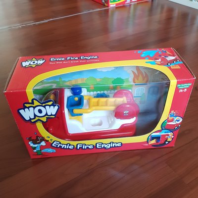 二手 英國 WOW Toys 驚奇玩具 雲梯消防車 恩尼