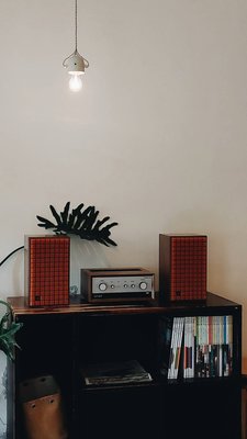 [ 沐耳 ] 美國經典 JBL 傳奇兩音路書架式喇叭 L 52 Classic ：5.25 吋低音，高頻調整器（黑/藍/橘，三色）