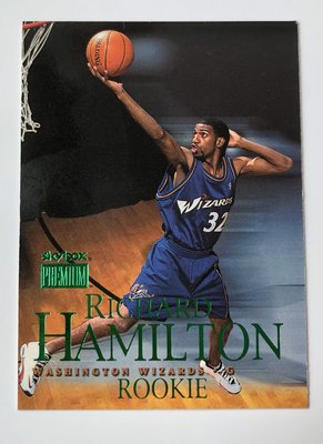 [NBA 1999 SKYBOX Premium Richard Hamilton RC ROOKIE 新人卡 #107