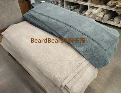 IKEA 地毯 廚房踏墊 浴室腳踏墊 140x45公分【2色】全背防滑背襯可固定 觸感柔軟【鬍子熊】代購