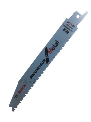 景鴻五金 公司貨 德國 BOSCH 軍刀鋸片 S123XF 金屬用 金屬板 管材 型材 BIM-磨製 含稅價