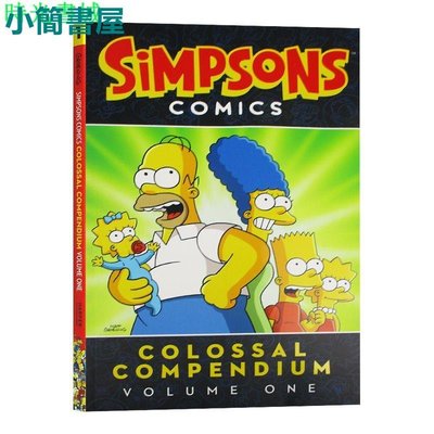英文原版 辛普森漫畫大全1 Simpsons Comics Colossal Compendium