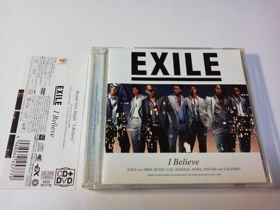 放浪兄弟Exile I BELIEVE (日版初回CD+DVD限定盤) 全新未拆