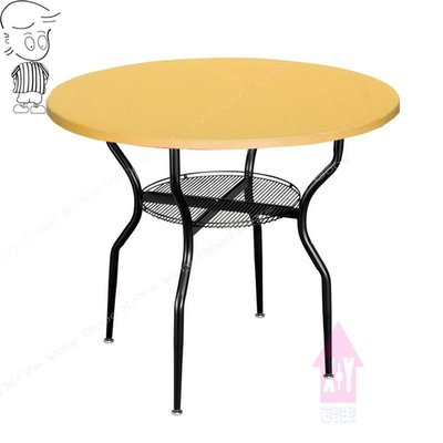 【X+Y】艾克斯居家生活館       餐桌椅系列-艾斯 2.5尺網桌烤黑圓桌.餐桌.洽談桌.早餐桌.另有3尺.摩登家具